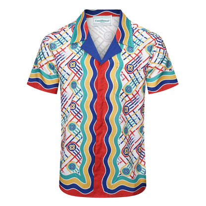 CASABLANCA 2025 New Shirt Shorts Set