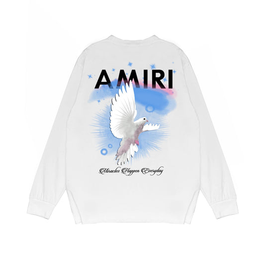 CASA-AMIRI 2025 New Cotton Classic Crewneck Sweatshirt CH034