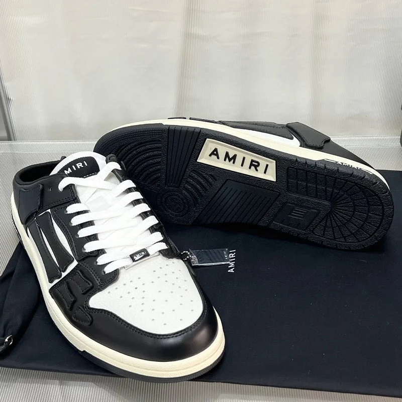CASA-AMIRI  2025 New Skull Head Sneakers