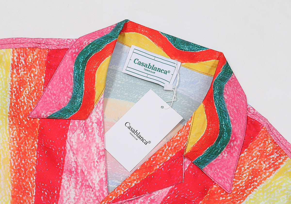CASABLANCA 25SS New Silk Shirt
