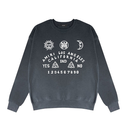 CASA-AMIRI 2025 New Cotton Classic Crewneck Sweatshirt Y073