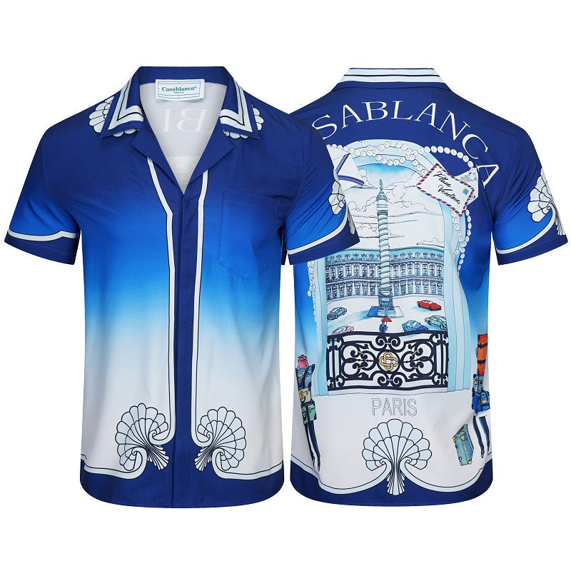 CASABLANCA 25SS New Silk Shirt CA-4