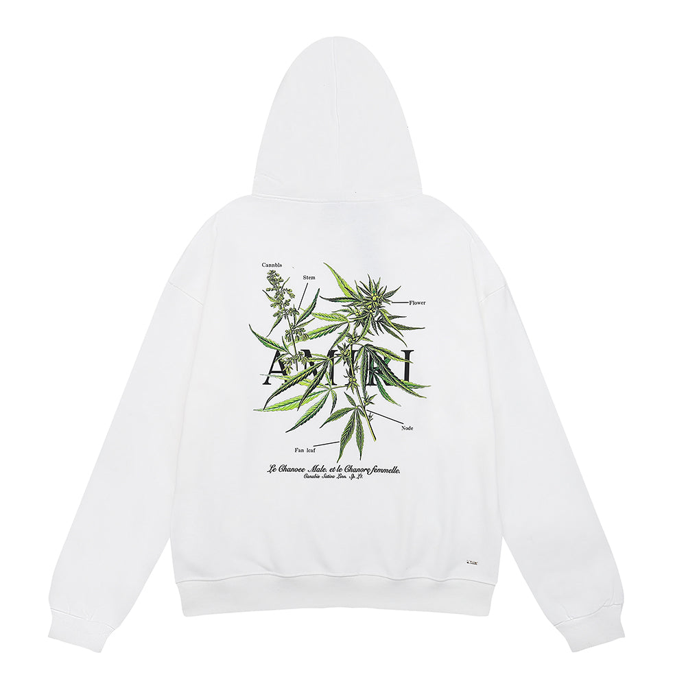 CASA-AMIRI 2025 new high quality cotton classic old man hoodie