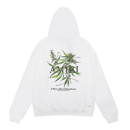 CASA-AMIRI 2025 new high quality cotton classic old man hoodie