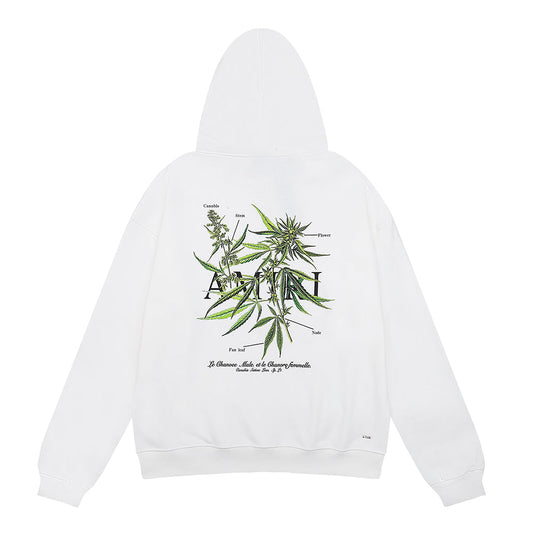CASA-AMIRI 2025 new high quality cotton classic old man hoodie