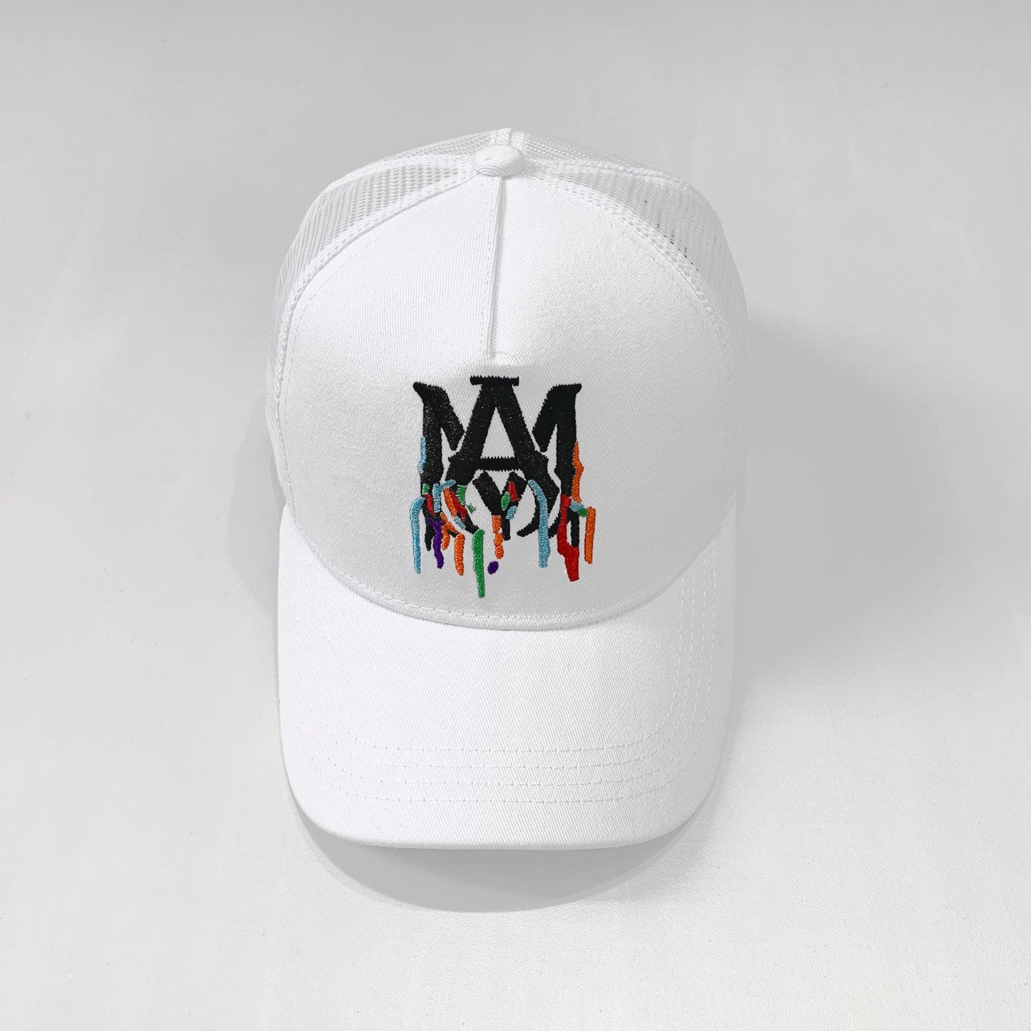 CASA-AMIRI STENCIL TRUCKER HAT