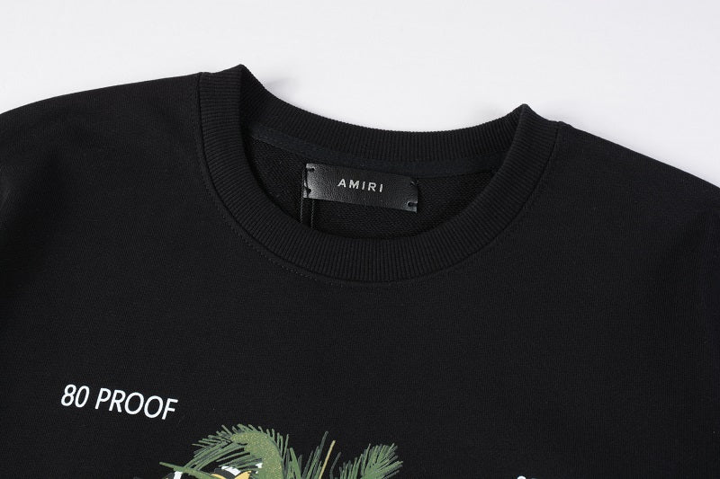 CASA-AMIRI 2025 New Cotton Classic Crewneck Sweatshirt 3347