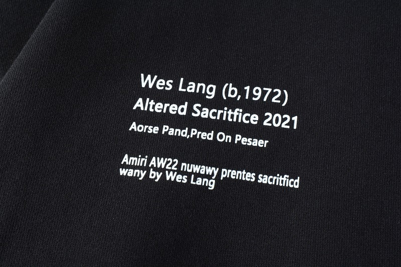CASA-AMIRI 2025 New Cotton Classic Crewneck Sweatshirt 3352