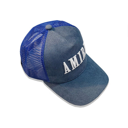 CASA-AMIRI STENCIL TRUCKER HAT