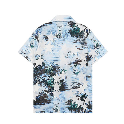 CASA-AMIRI 2025 New Shirt Shorts Set