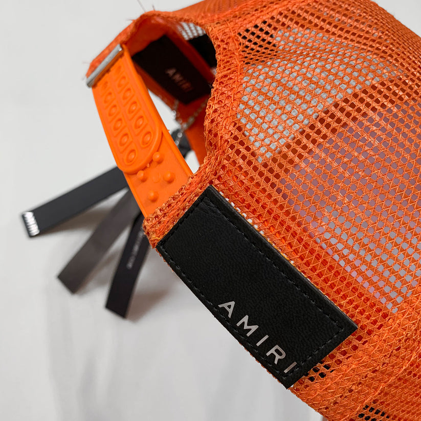 CASA-AMIRI STENCIL TRUCKER HAT