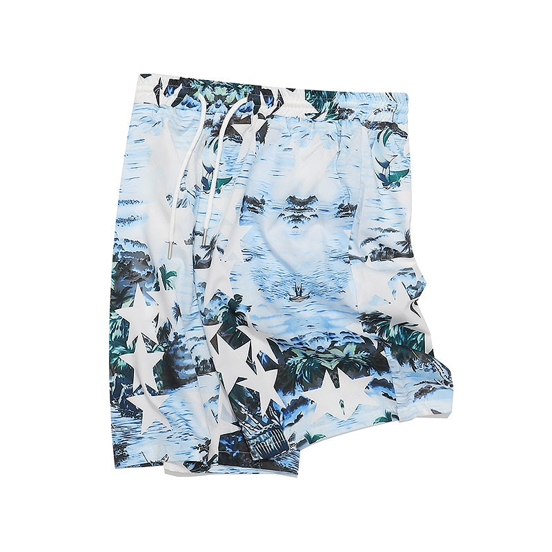 CASA-AMIRI 2025 New Shirt Shorts Set