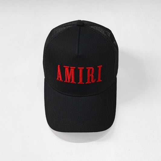 CASA-AMIRI STENCIL TRUCKER HAT