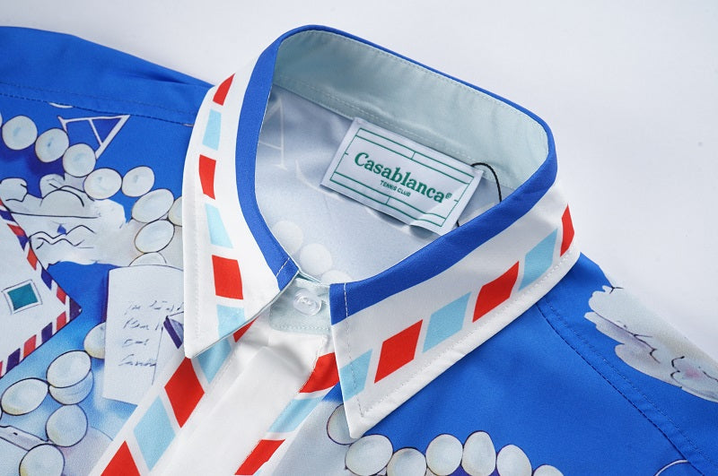 CASABLANCA 25SS New Silk Shirt CAA-1