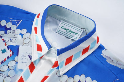 CASABLANCA 25SS New Silk Shirt CAA-1