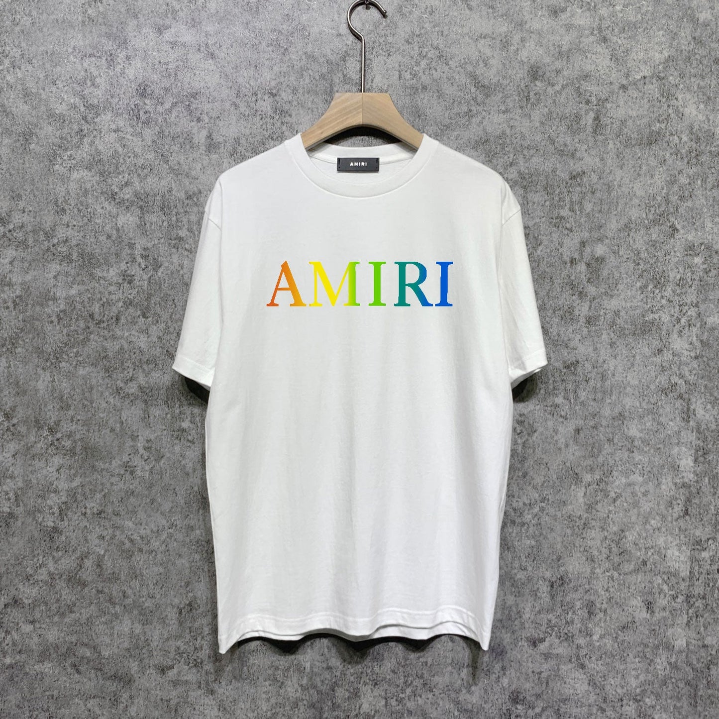 CASA-AMIRI 2025 New High Quality Cotton Flower Logo T-Shirt