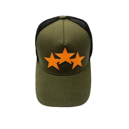 CASA-AMIRI STENCIL TRUCKER HAT