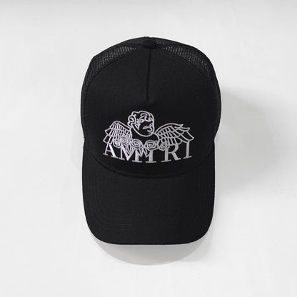 CASA-AMIRI STENCIL TRUCKER HAT
