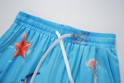 CASABLANCA 2025 New Shirt Shorts Set