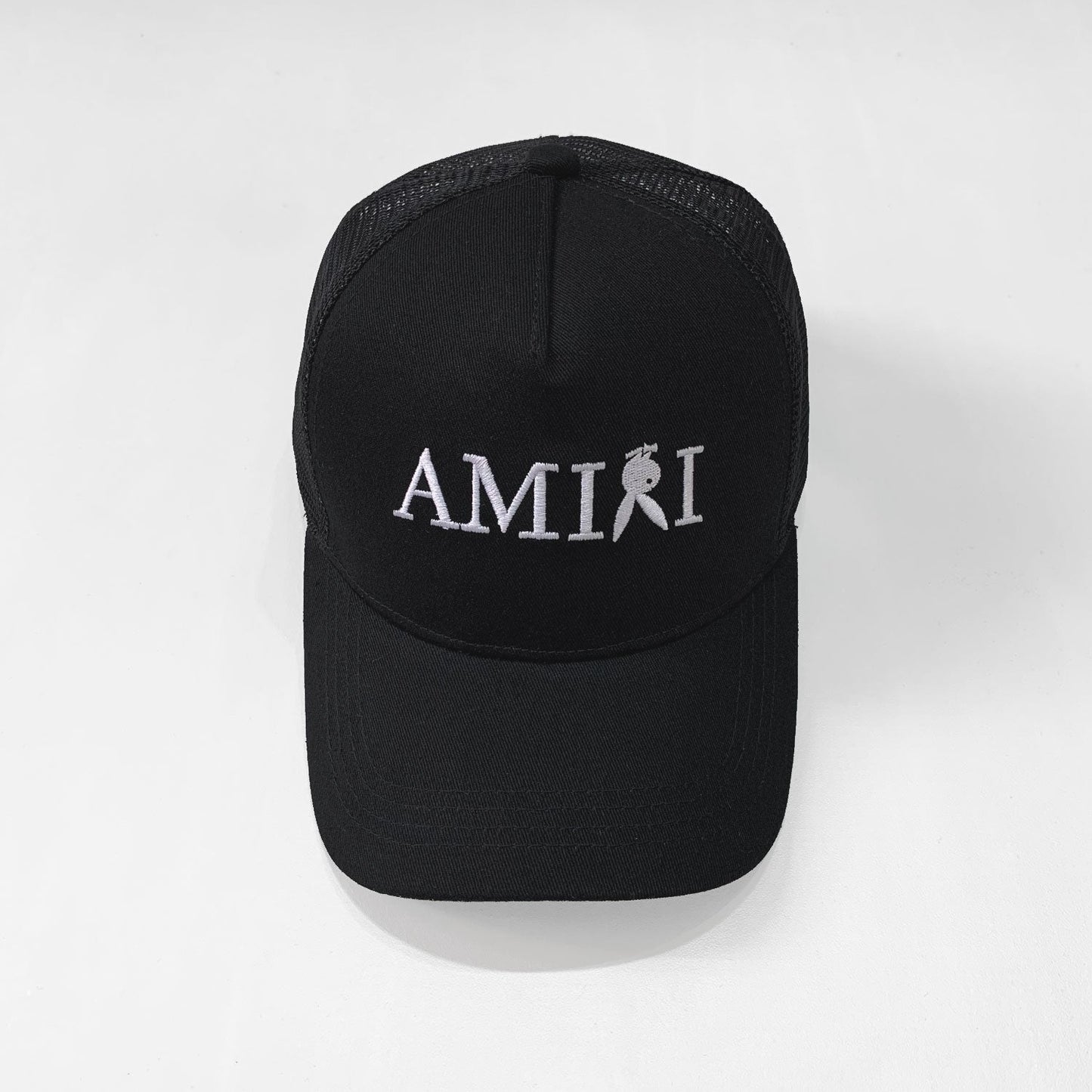 CASA-AMIRI STENCIL TRUCKER HAT