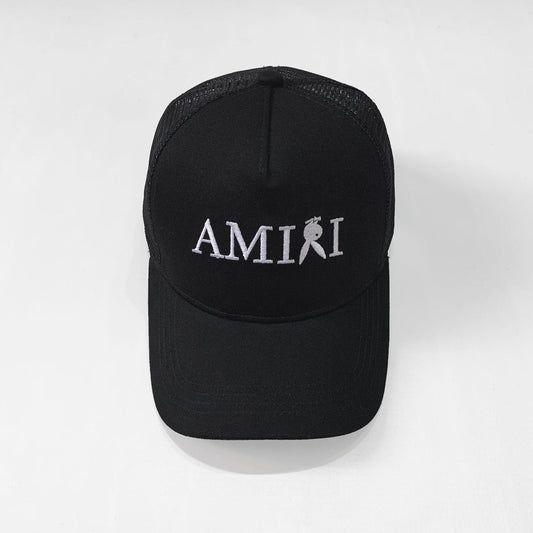 CASA-AMIRI STENCIL TRUCKER HAT