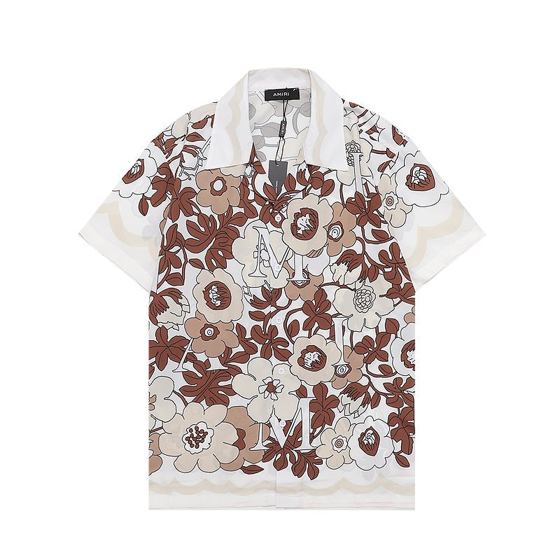 CASA-AMIRI 2025 New Shirt Shorts Set