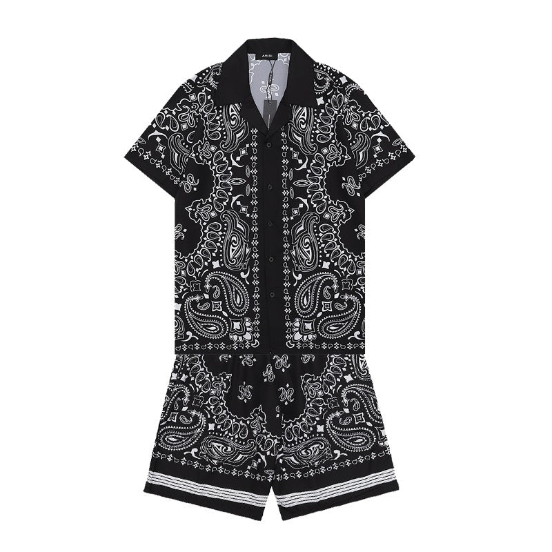 CASA-AMIRI 2025 New Shirt Shorts Set