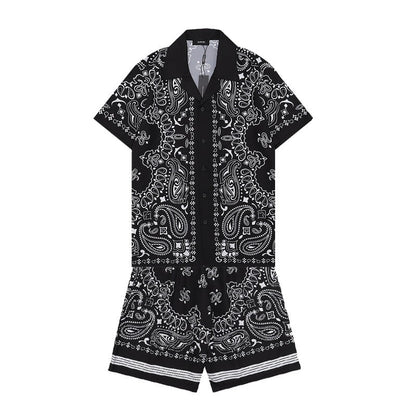 CASA-AMIRI 2025 New Shirt Shorts Set