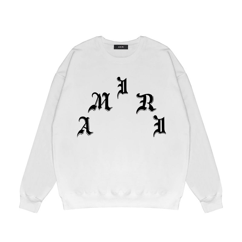 CASA-AMIRI 2025 New Cotton Classic Crewneck Sweatshirt Y071