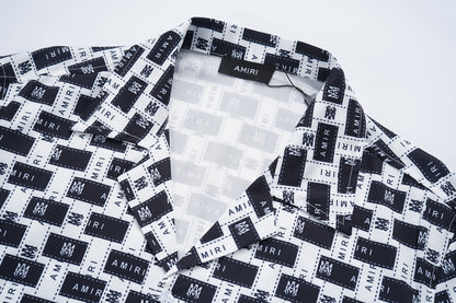 CASA-AMIRI 2025 New Shirt Shorts Set