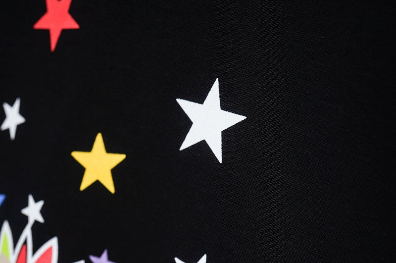 CASA-AMIRI 2025 New High Quality Cotton Flower Logo T-Shirt