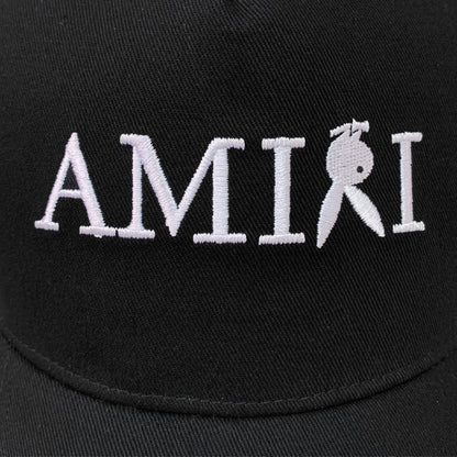 CASA-AMIRI STENCIL TRUCKER HAT