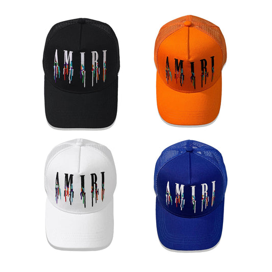 CASA-AMIRI STENCIL TRUCKER HAT