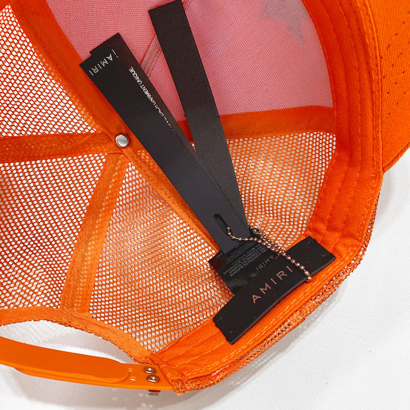 CASA-AMIRI STENCIL TRUCKER HAT