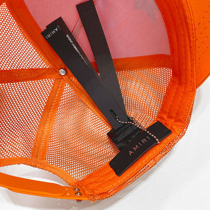 CASA-AMIRI STENCIL TRUCKER HAT