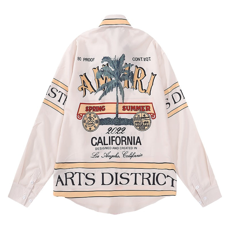 CASA-AMIRI 2025SS RHEE STUDIO SILK SHIRT – SOLOYOSHOP