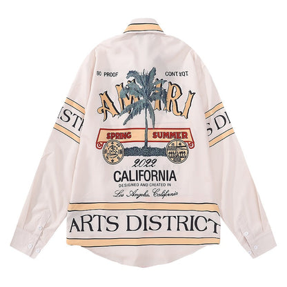 CASA-AMIRI 2025SS RHEE STUDIO SILK SHIRT – SOLOYOSHOP