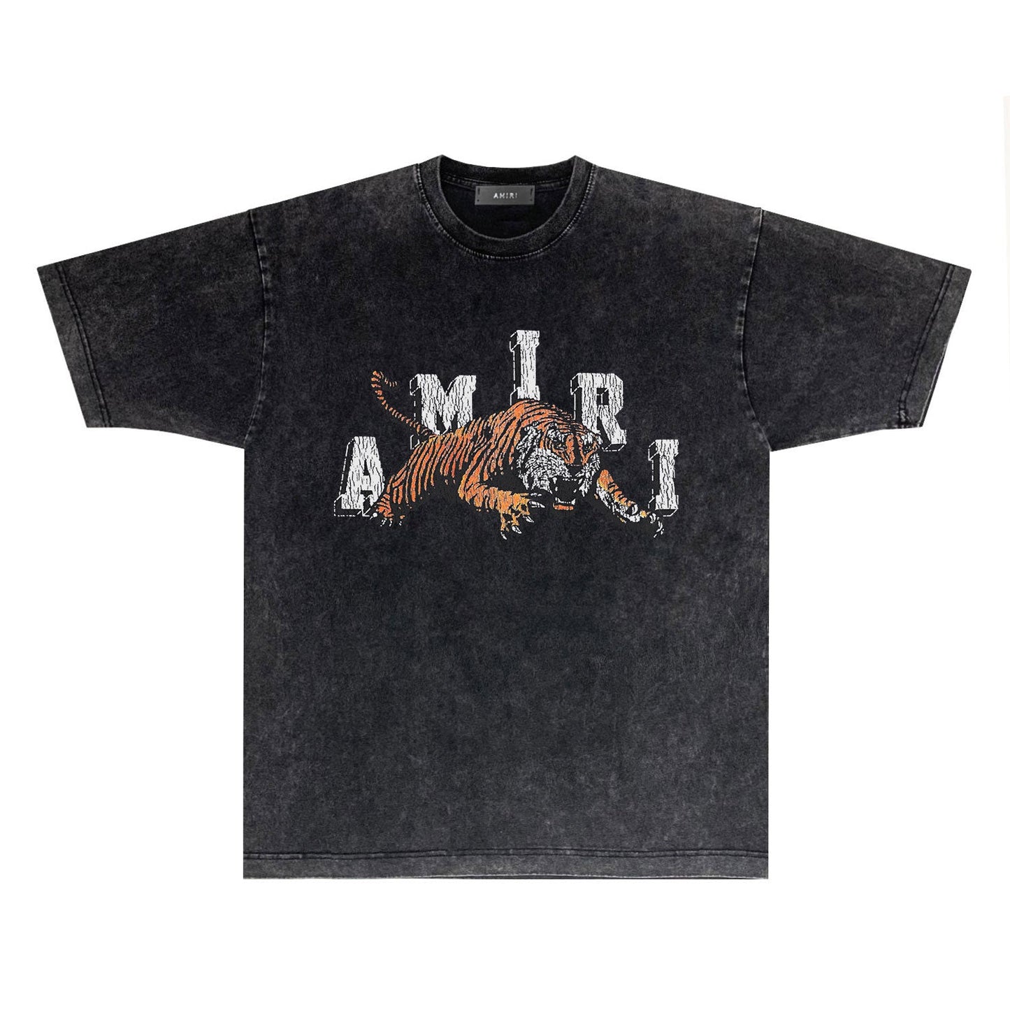 CASA-AMIRI 2025 New High Quality Cotton Flower Logo T-Shirt