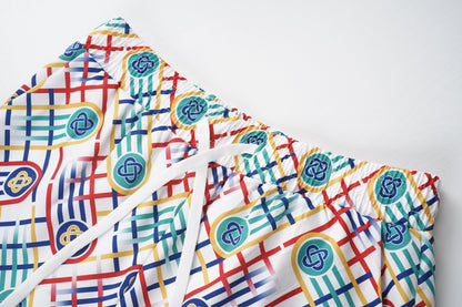 CASABLANCA 2025 New Shirt Shorts Set