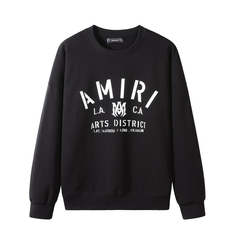 CASA-AMIRI 2025 New Cotton Classic Crewneck Sweatshirt 3342