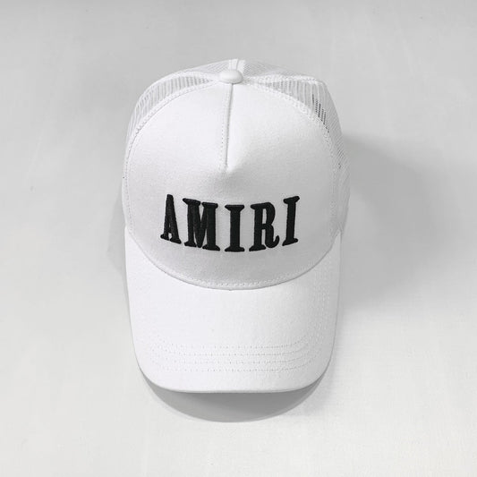 CASA-AMIRI STENCIL TRUCKER HAT