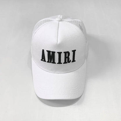 CASA-AMIRI STENCIL TRUCKER HAT