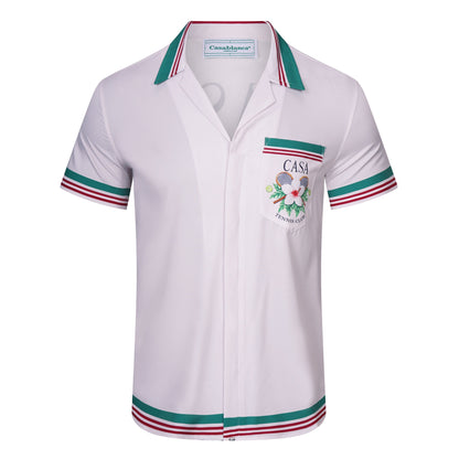 CASABLANCA 2025 New Shirt Shorts Set