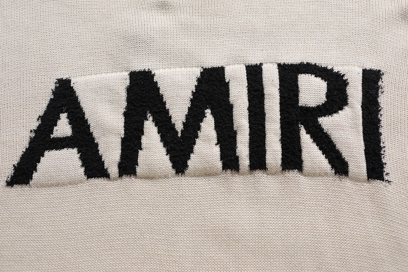 CASA-AMIRI 2025 NEW distressed sweater
